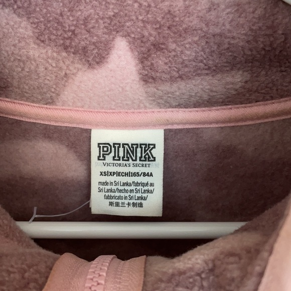 Victoria Secret Pink Quarter zip camo! - Picture 3 of 4